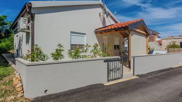 Fassade der Unterkunft