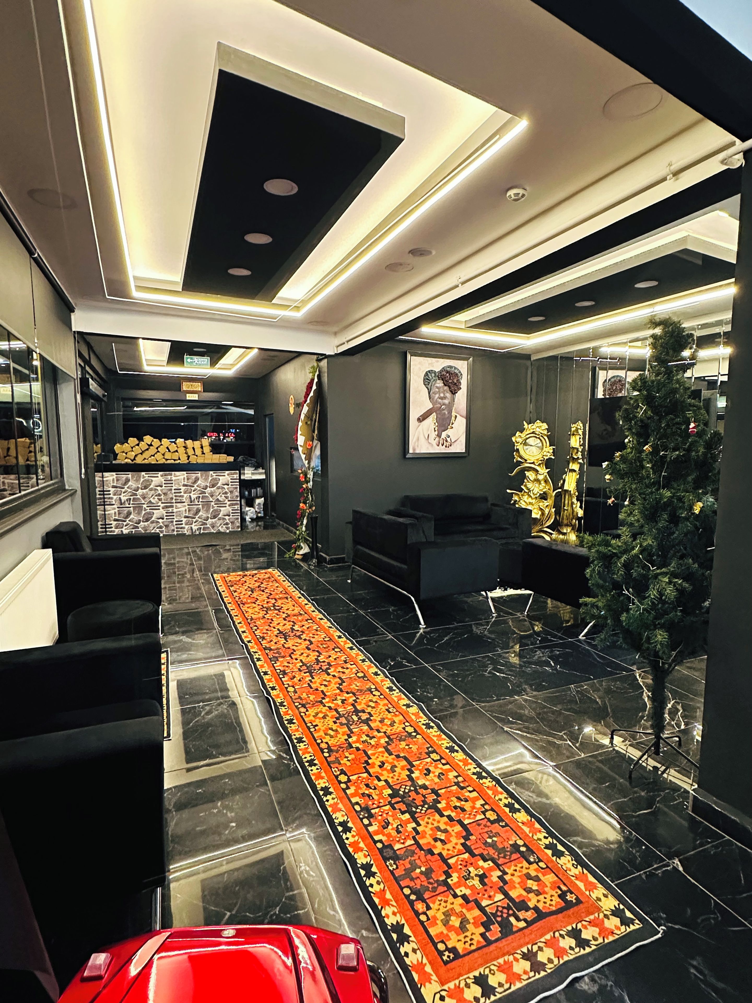 Sitzecke in der Lobby