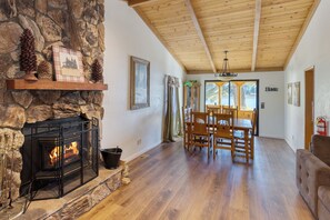 Interior - Lakefront Cabin • Hot Tub + Game Room + Firepit • Near Slopes | Viewtopia (Big Bear)