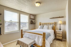 3 chambres, bureau, lit parapluie, Wi-Fi gratuit