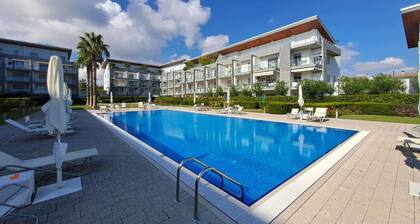 Beautiful apartment for 4 people with A/C, pool, WIFI, TV, terrace and pets allowed