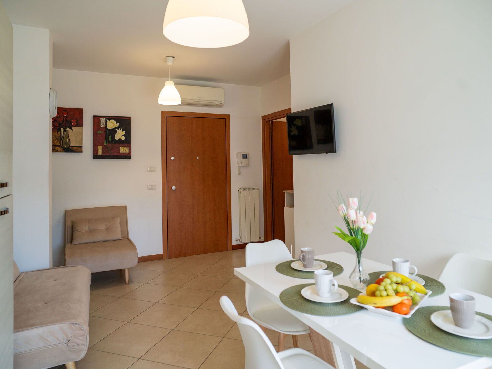 Beautiful Apartment For 4 People With A/c, Pool, Wifi, Tv, Terrace And Pets Allowed - Montesilvano