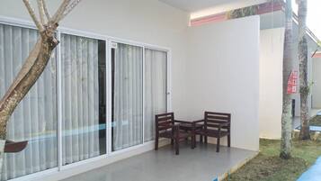 Standard Room, Balcony, Garden View | Terrace/patio