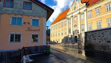 Fassade der Unterkunft