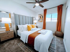 5 bedrooms, iron/ironing board, WiFi, bed sheets