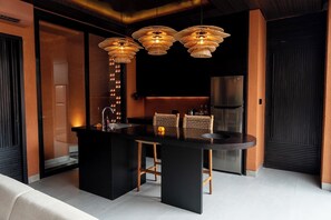 Restauration dans la chambre