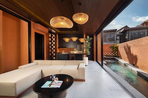 Two Bedroom Villa with Private Pool | Living area