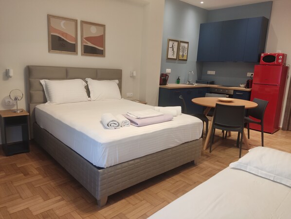 1 soveværelse, strygejern/strygebræt, Wi-Fi, sengetøj