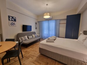 1 soveværelse, strygejern/strygebræt, Wi-Fi, sengetøj