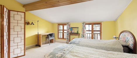 2 chambres, fer et planche Ă repasser, Wi-Fi, literie fournie