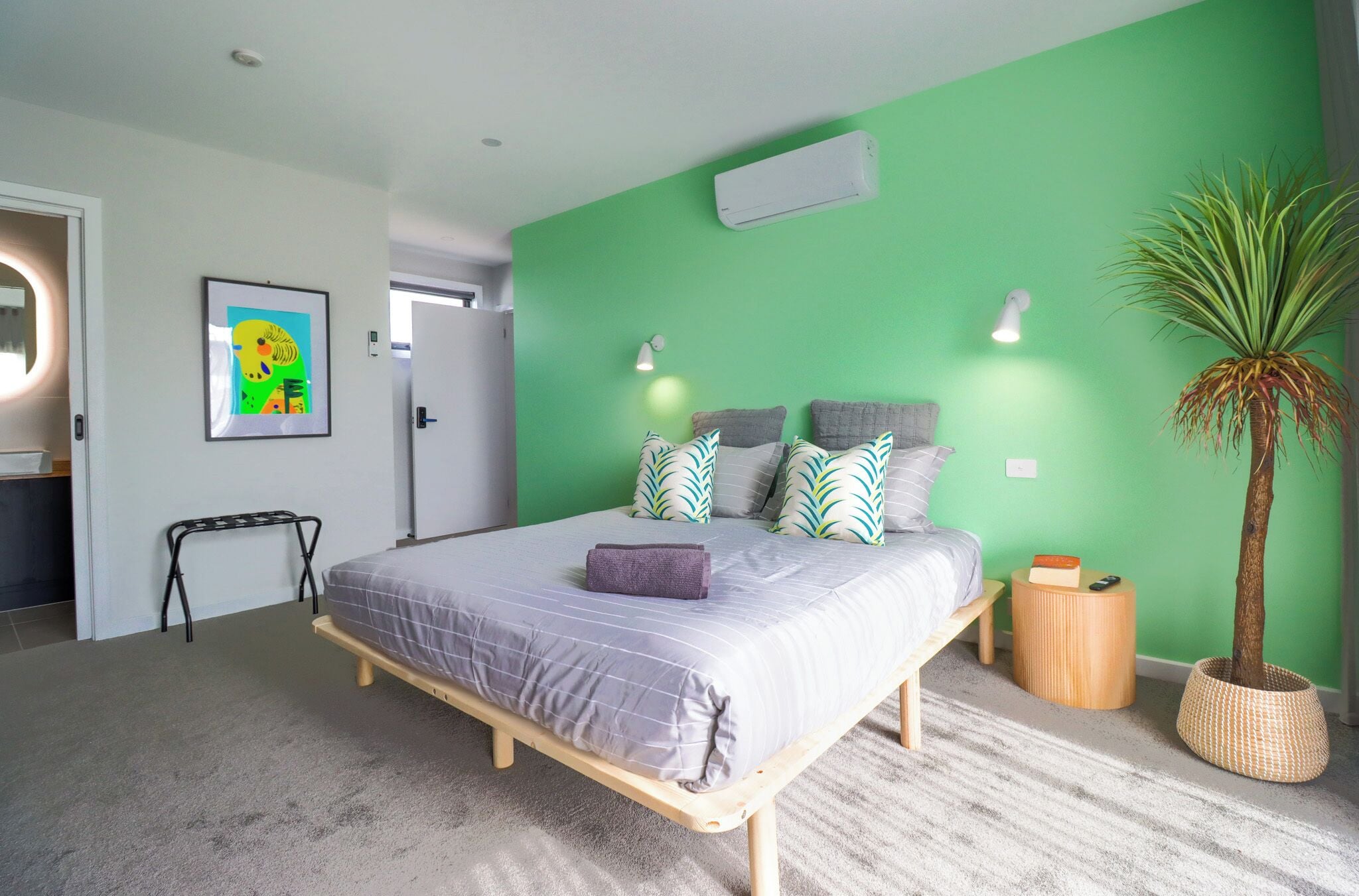 1 غرفة نوم وواي فاي مجانًا وملاءات أسرّة