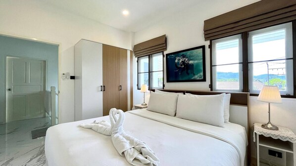 Vila, 3 quartos, acessível, sacada | 3 quartos