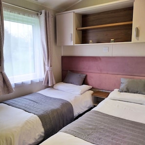 2 habitaciones y sábanas de algodón egipcio