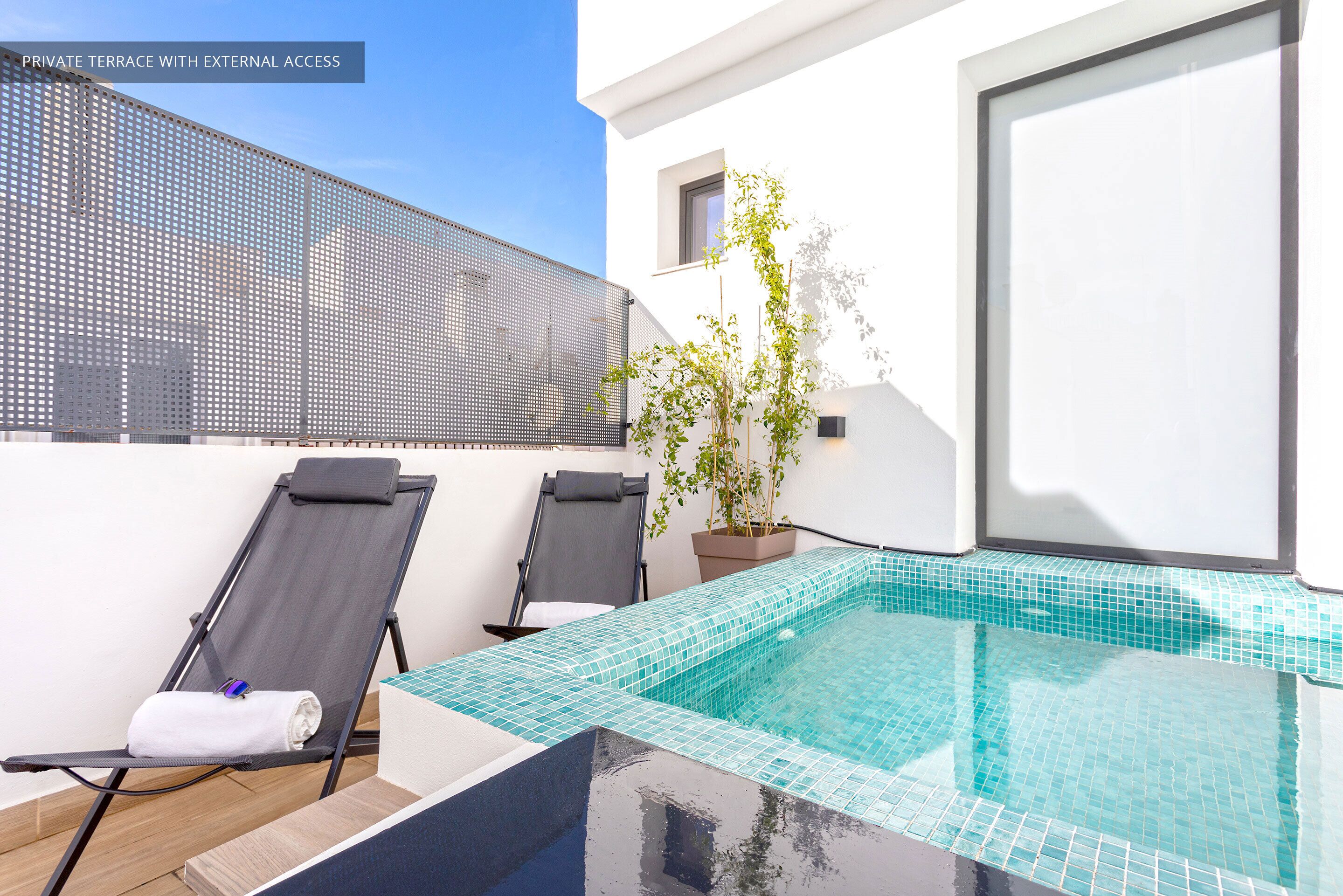 Loft, Private Pool | Terrace/patio