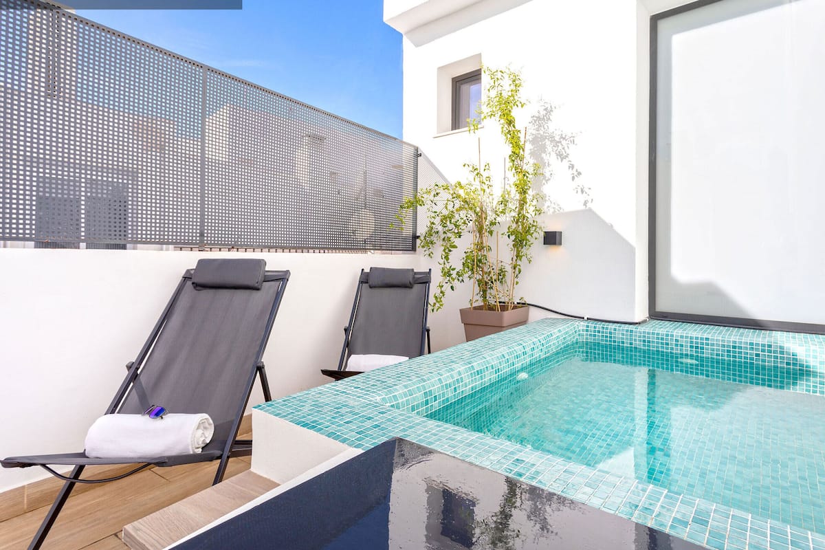 Loft, Private Pool | Terrace/patio