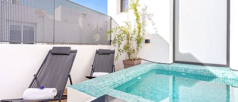 Loft, Private Pool | Terrace/patio