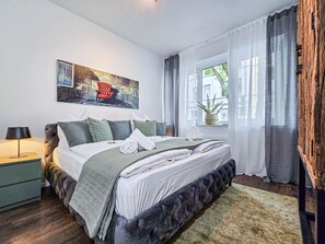 2 slaapkamers, wifi, beddengoed