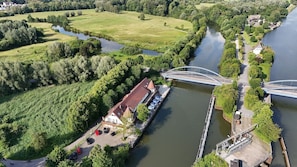 Façade de l’hébergement