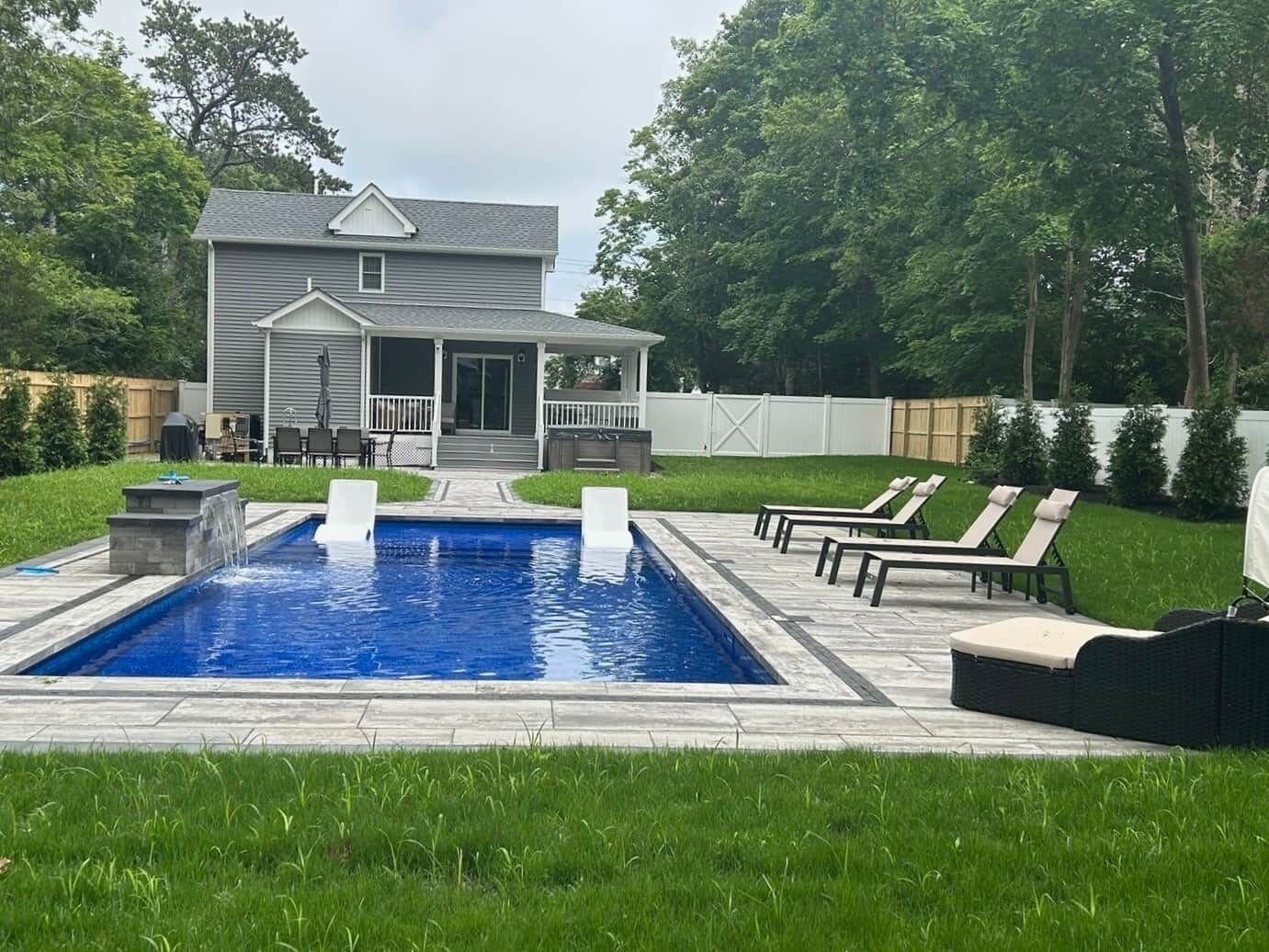 Udendørs pool, opvarmet pool