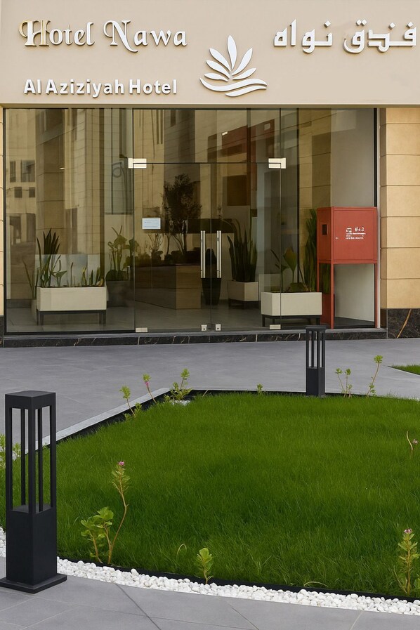 Fachada de la propiedad