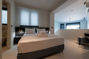 1 bedroom, desk, iron/ironing board, travel crib - RiverSide Suites Kalamata G1 (Kalamata)