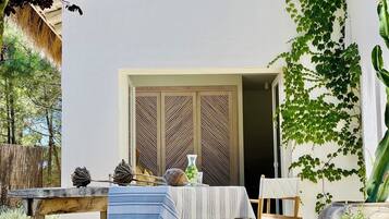 Opções para refeição ao ar livre