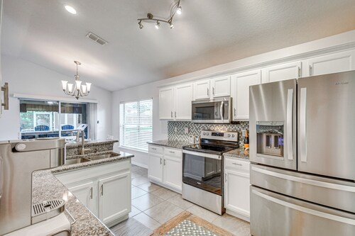 On-site Canal Access: Luxe Home in Palm Coast!