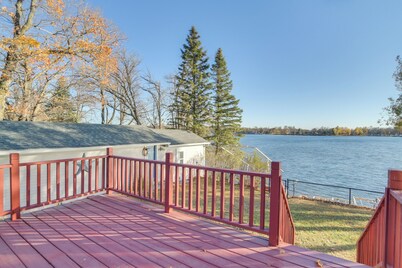 Pet-friendly Cabin on Star Lake: Fire Pit & Grill!