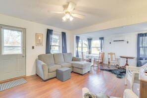 House (2 Bedrooms) | Interior - Pet-friendly Cabin on Star Lake: Fire Pit & Grill! (Dent)