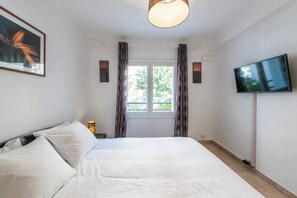 2 Schlafzimmer, Bügeleisen/Bügelbrett, kostenloses WLAN, Bettwäsche