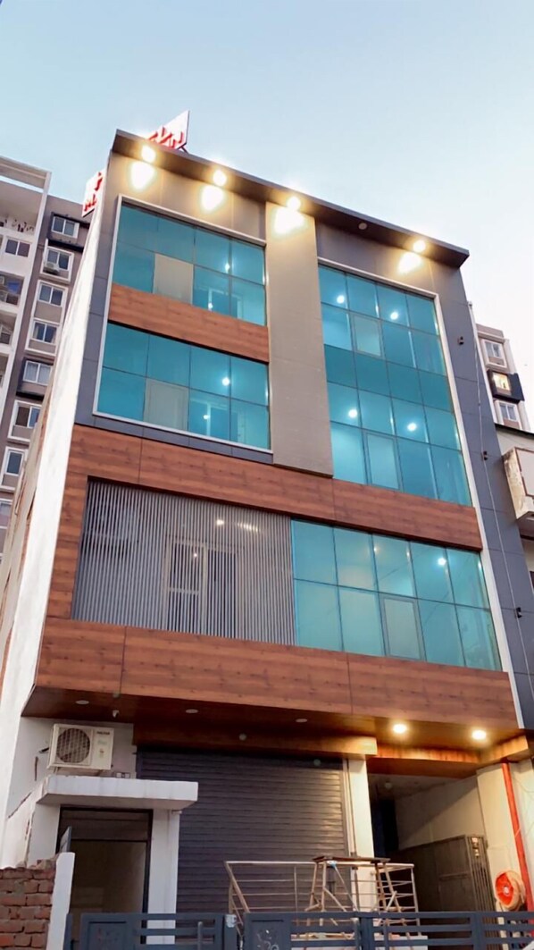 Blick von der Unterkunft