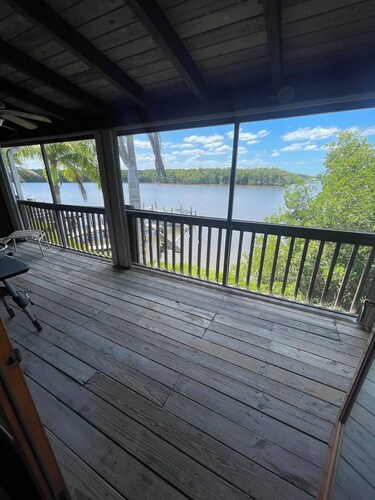 Everglades city condo with water view

