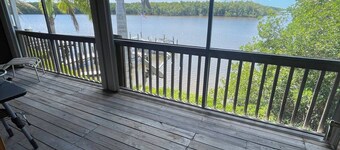 Everglades city condo with water view

