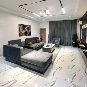 Living area - Affable Apartments (Lagos)