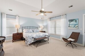 5 dormitorios, tabla de planchar con plancha, wifi y ropa de cama