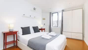 2 chambres, fer et planche Ă repasser, Wi-Fi, draps fournis