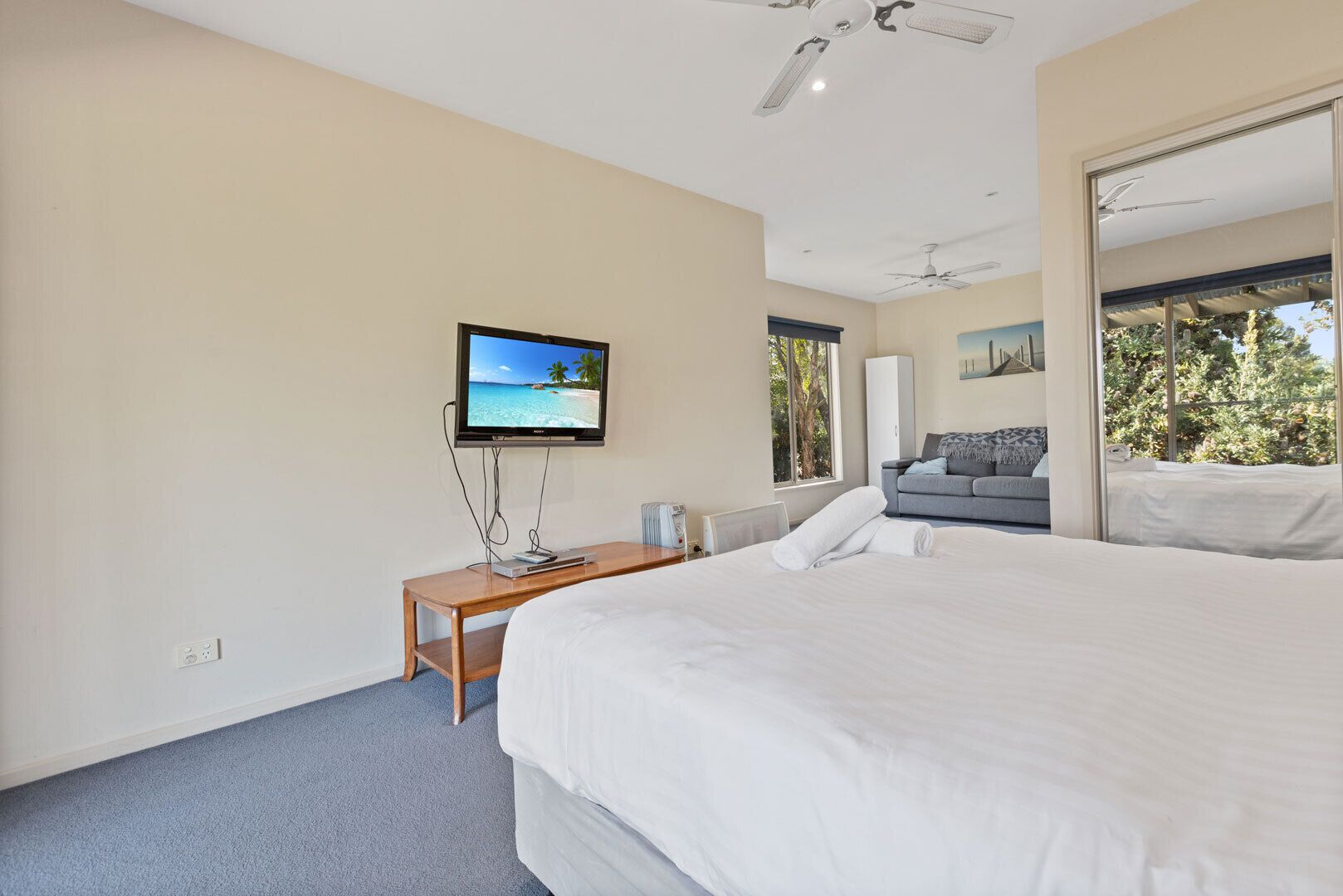 2 makuuhuonetta, ilmainen Wi-Fi, vuodevaatteet