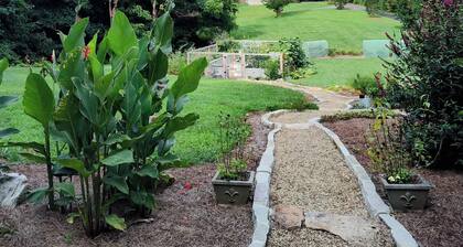 Prvt quiet home Best Location
WNC AgCntr,Arprt,DT AVL,waterfalls,hiking & more
