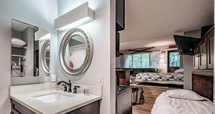 Slopeside! Cascades studio Sleeps 4