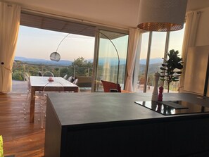 Interior - VIlla Nolla - 8 pers - Beautiful sunny mountain and sea view, heated swimming pool (Zonza)