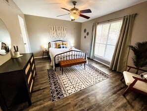 1 bedroom, iron/ironing board, free WiFi, bed sheets