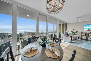Dining - Sanibel 705 2BR Condo with Gulf views (Gulf Shores)