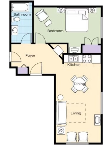 Inauguration dream!
1 BR condo in Old Town Alexandria. 
Sleeps 4. Walk to Metro