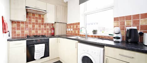 Microwave, oven, stovetop