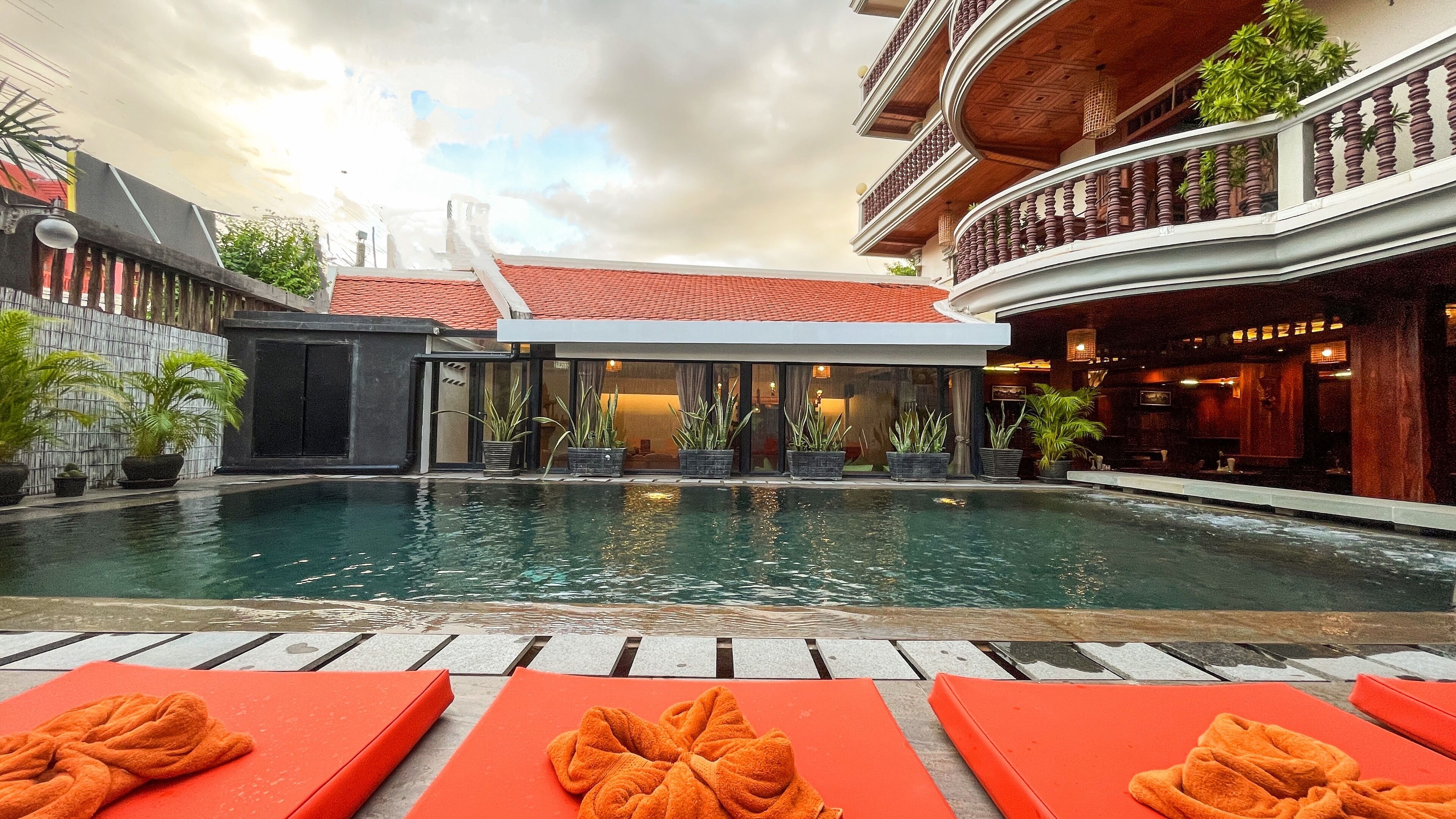 Vista des de l'allotjament