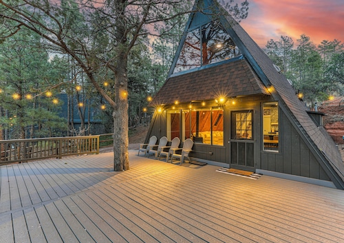 Modern Luxurious A-Frame - Playground