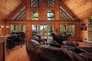 TV connectée, cheminée