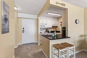 Private kitchen - Elevated Ocean Views | Watch Dolphins Play | Pool! 703 (Virginia Beach)