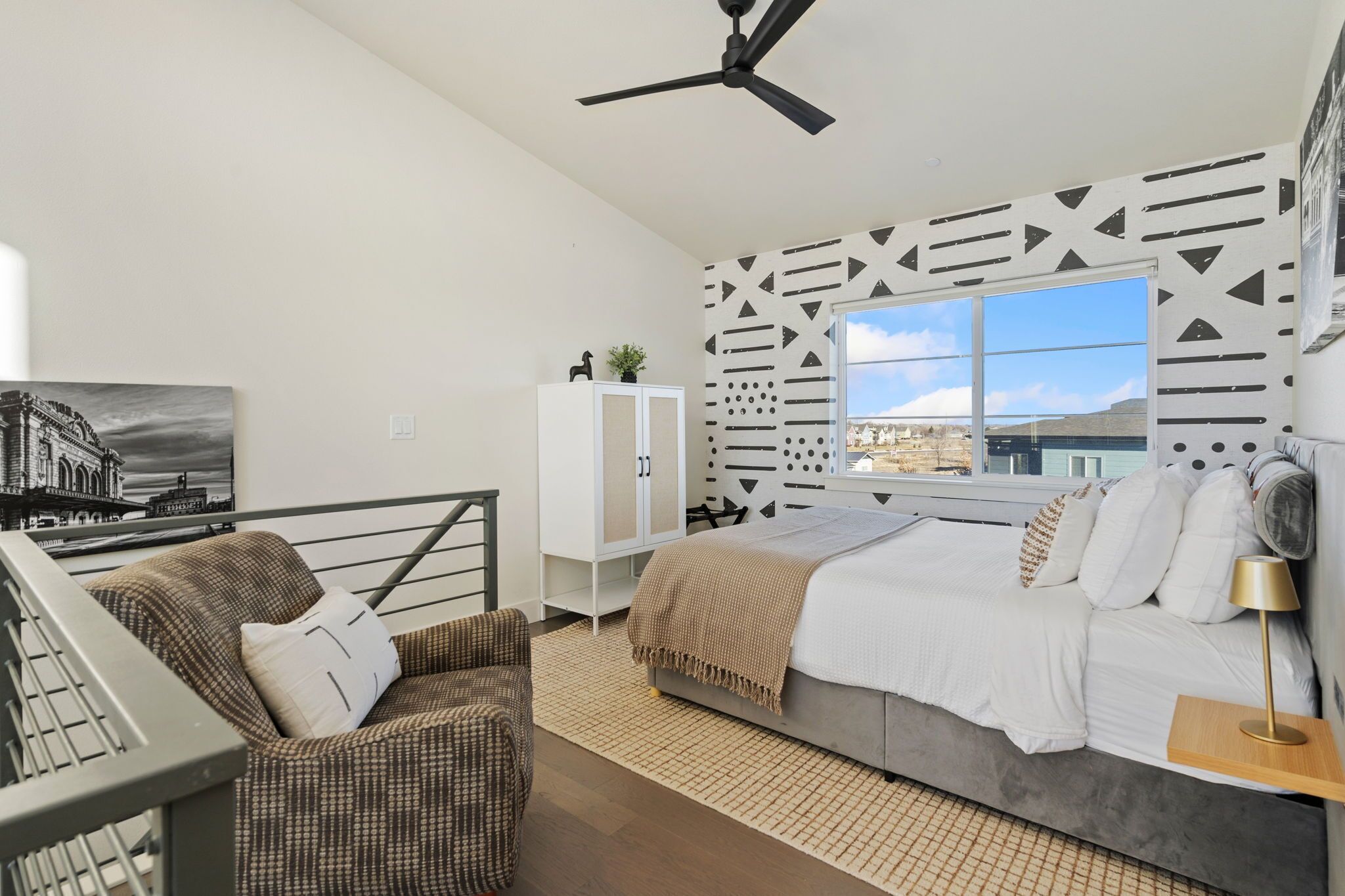 Casa de ciudad, varias camas, patio, vista a la montaña (908 Jerome St. (Unit 2)) | 2 habitaciones, decoración personalizada y muebles diferentes 