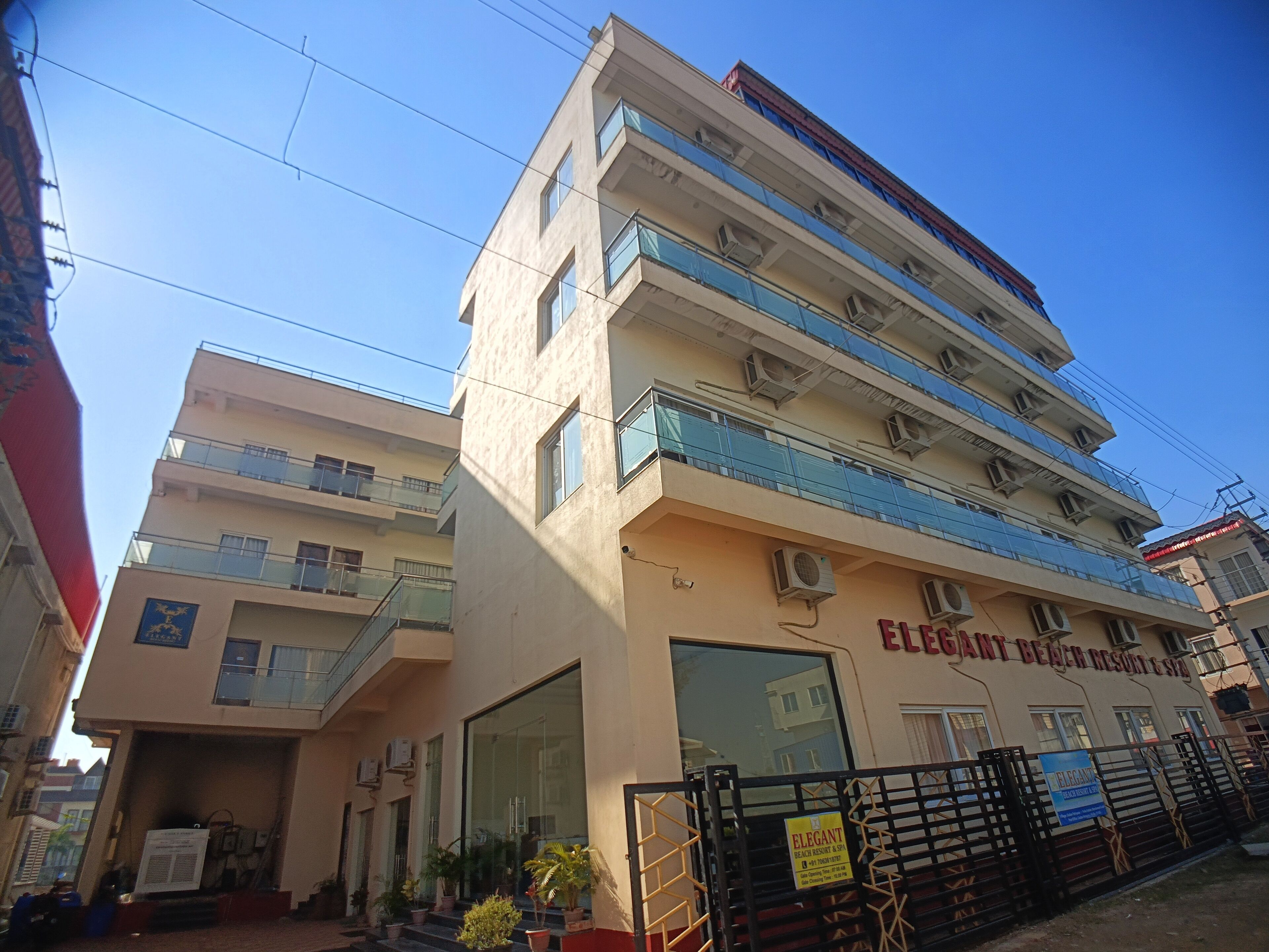 Fachada de la propiedad